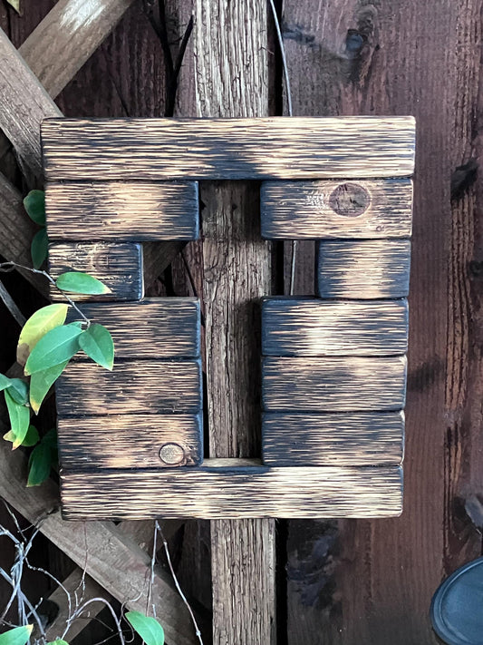 Wooden Cross Wall Decor