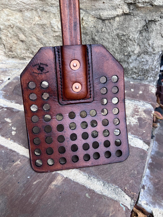 Leather Flyswatter Made in Texas