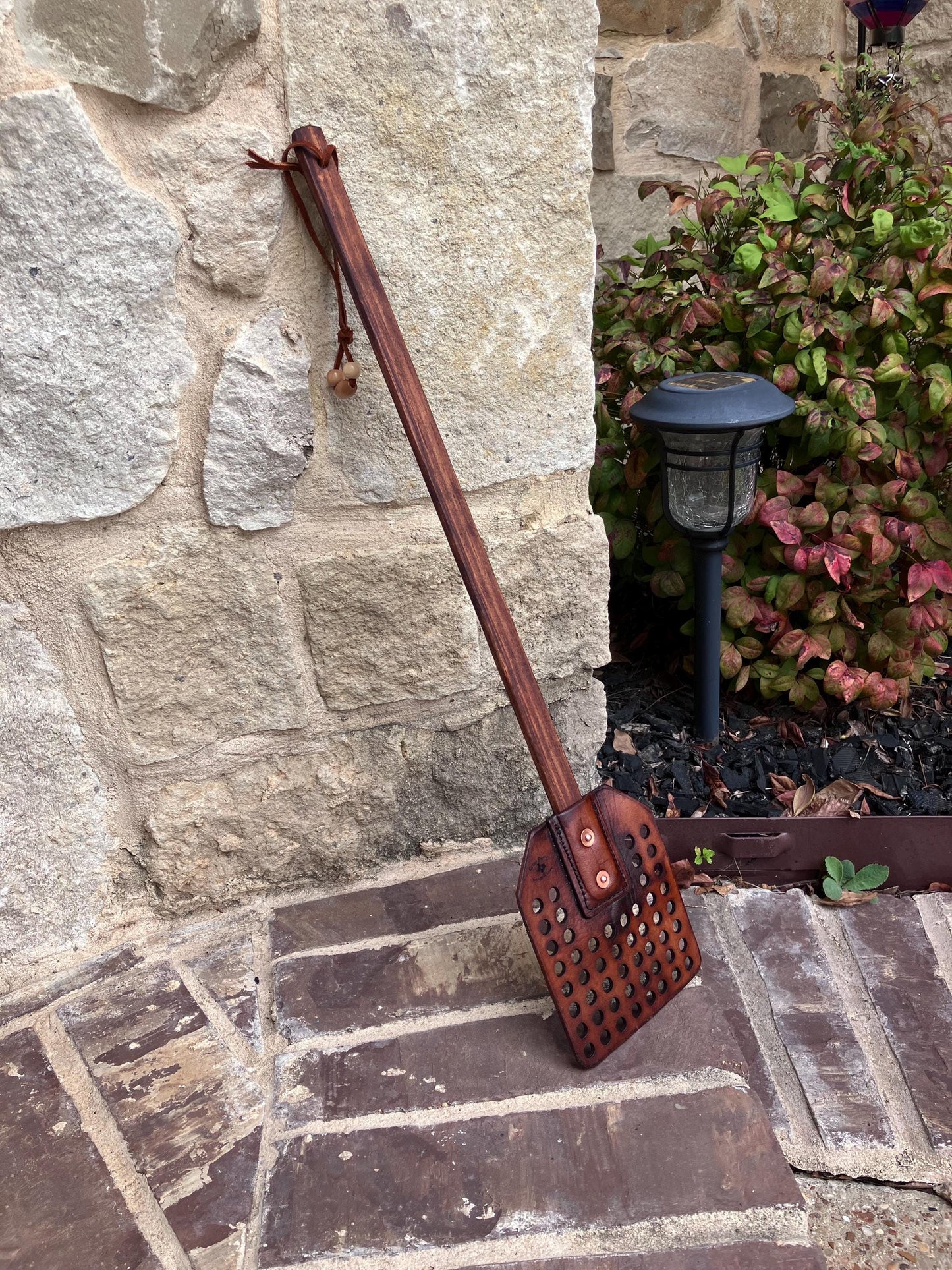 Leather Flyswatter Made in Texas