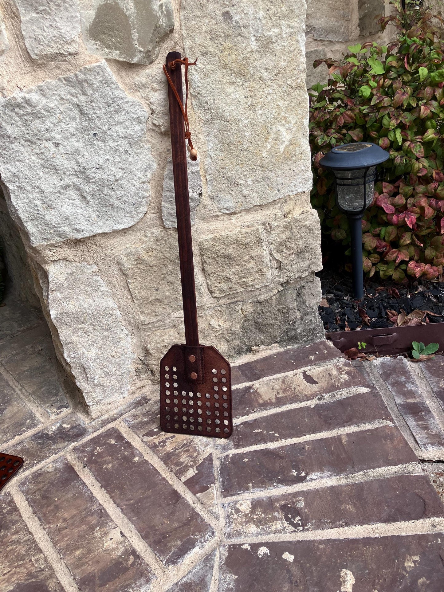 Leather Flyswatter Made in Texas