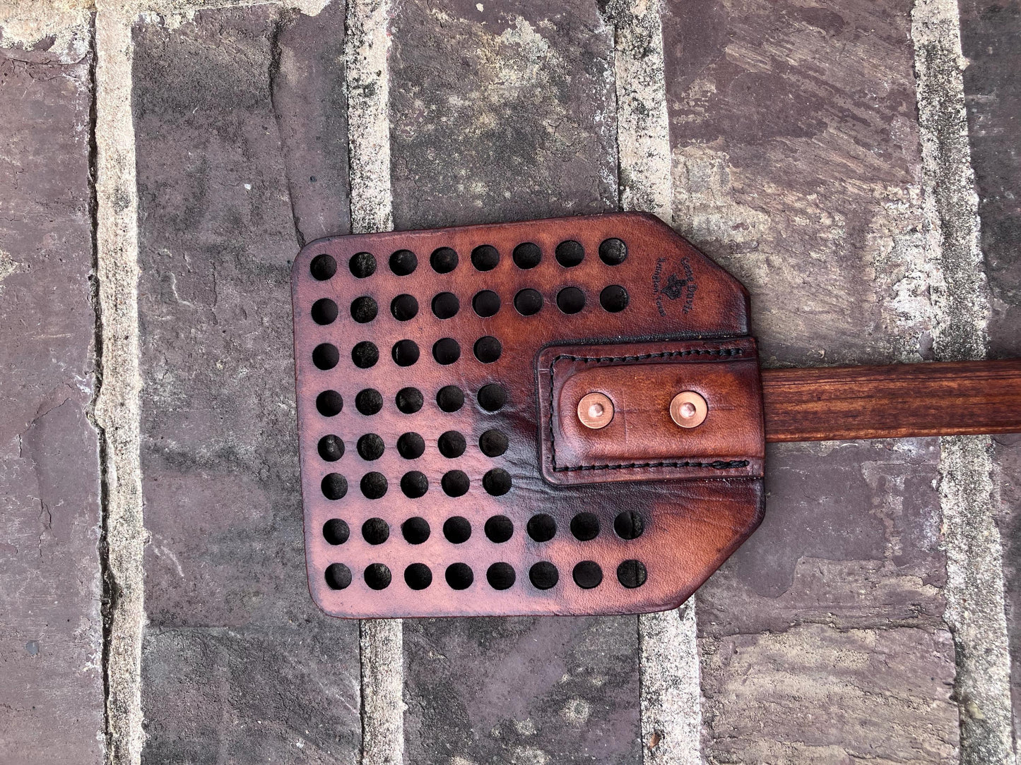 Leather Flyswatter Made in Texas