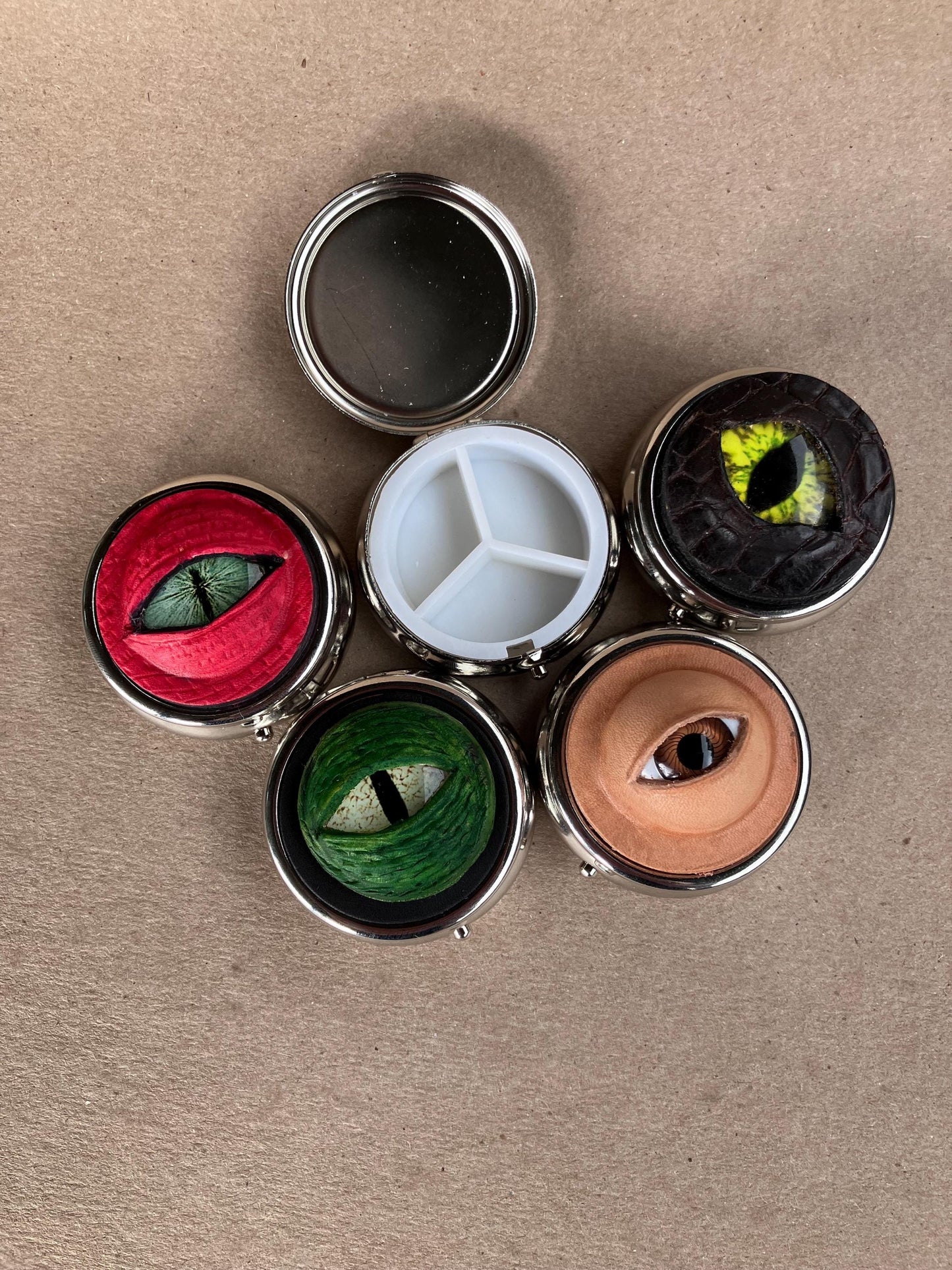 Pill Box Red Dragon Eye